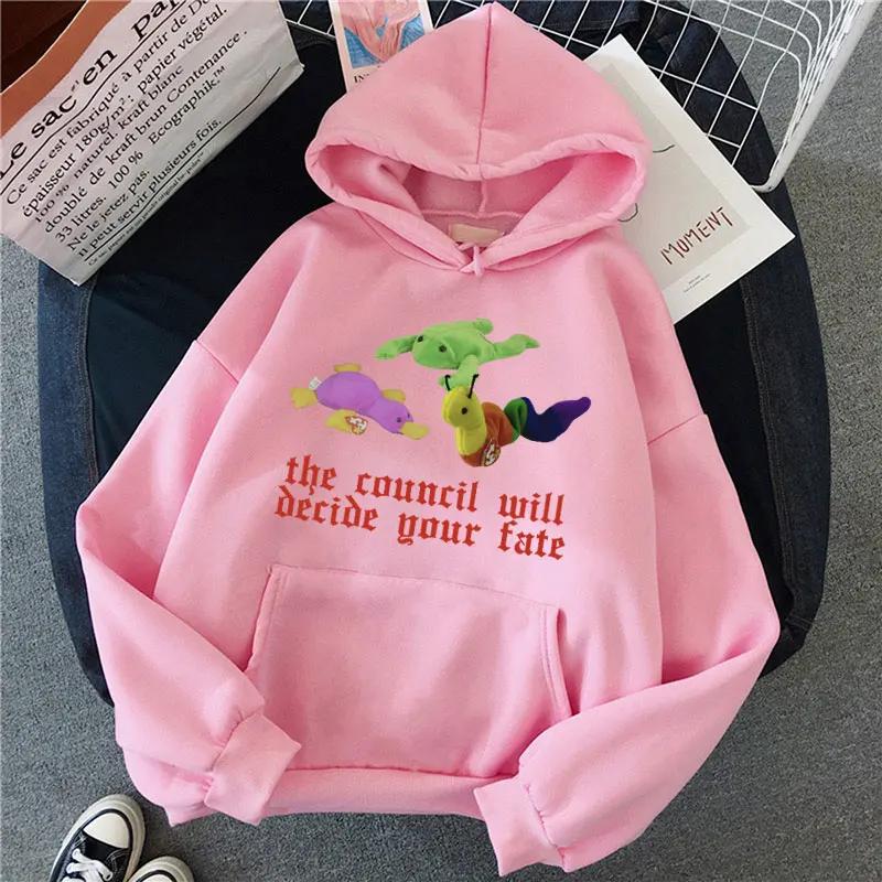 

The Council Will Decide Your Fate Funny Hoodie Fashion Style Men Women Clothes Oversized Casual Fleece Sweatshirt Streetwear Y2k 3XL