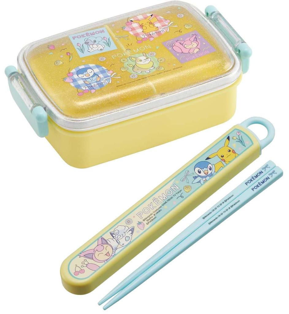 Skater New Retro Lunch for Made in Pokémon Box, 450ml, Antibacterial, Children, Japan, RBF3ANAG-A