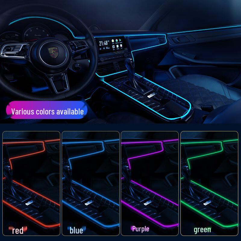 USB LED Ambient Light Strip for Car & Camping