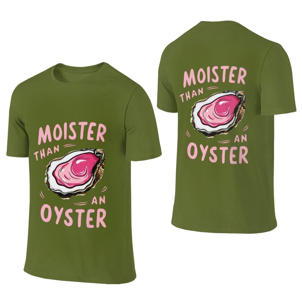Moister Than An Oyster Unisex Reversible Tshirt Home Lazy Clean Surface Basic Tee