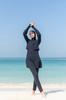 Womens Muslim Modest Islamic Full Cover Burkini Beach Swimming Costume Swimwear Hijab Beachwear Swimsuit 