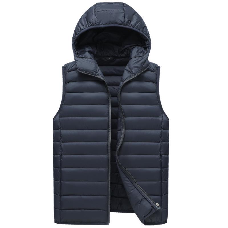 Leichte Herren-Heizweste aus Daunenbaumwolle - Warme Winteroberbekleidung