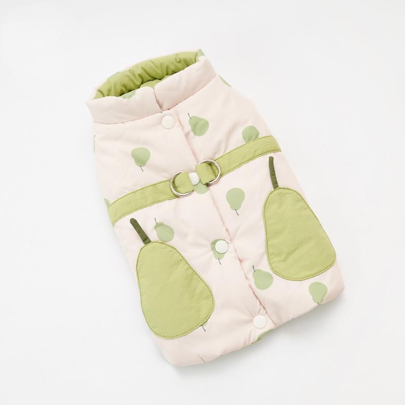 

Winter Pet Vest Coat Jacket Small Dog Costume Yorkie Pomeranian Maltese Bichon Poodle Schnauzer Dog Clothes Doggie Clothing 2025 S зелёный