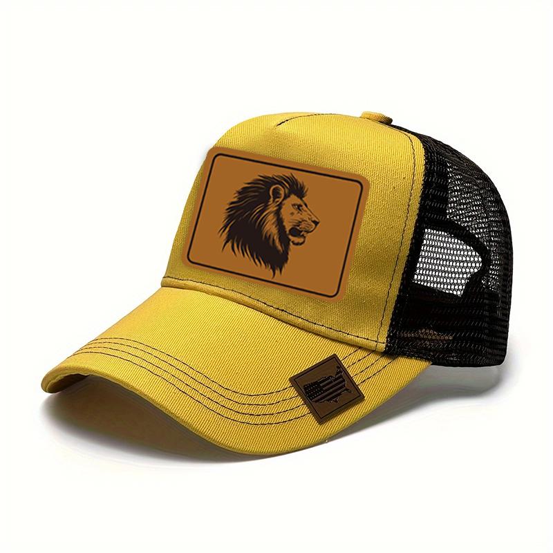 Luxury Lion Baseball Caps for Men Women Snapback Cap Female Male Rancher Cap Sun Hat Kpop Designer Man Trucker Hat Gorras Hombre