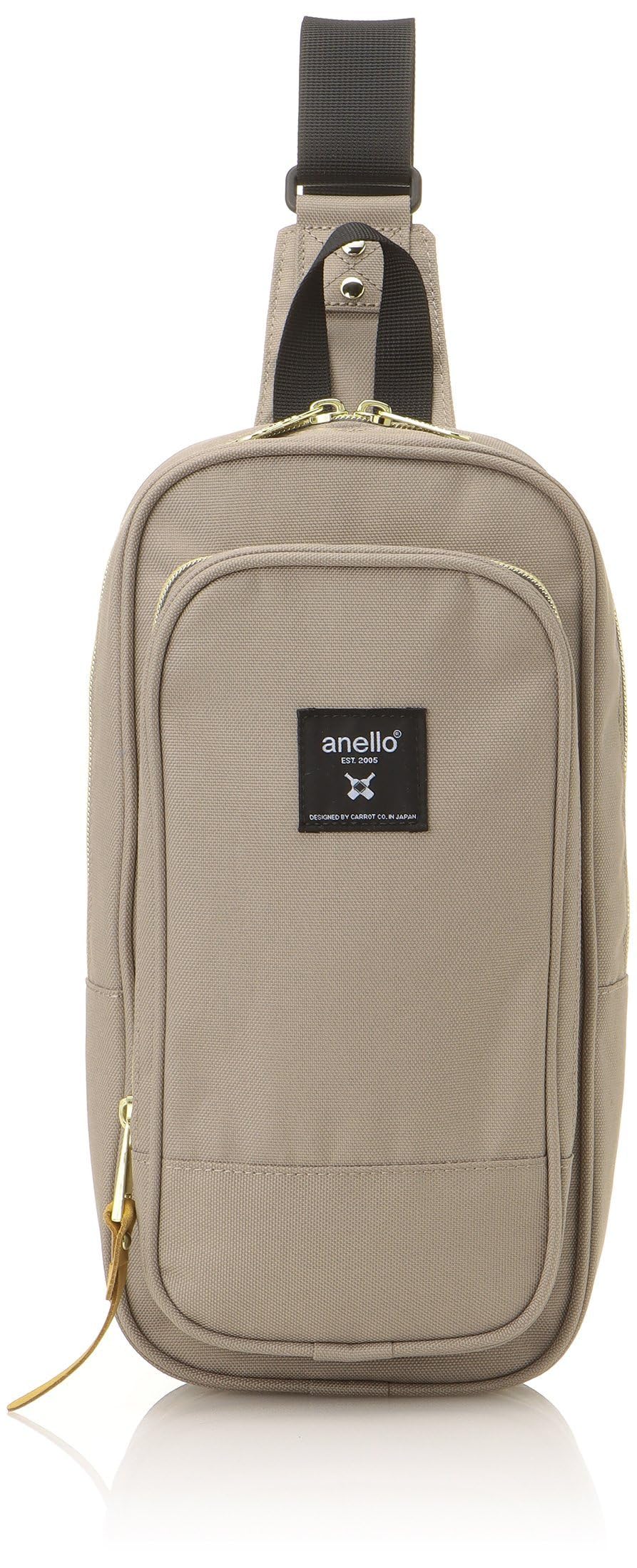 

Body Bag Waist Pouch Water Repellent Reprieve CROSS BOTTLE ATB4372R GBE [Anello]