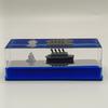Titanic Black Pearl Cruise Ship Fluid Drift Bottle Cruise Ship Never Flip Boat Drift Bottle Desktop Small Ornaments