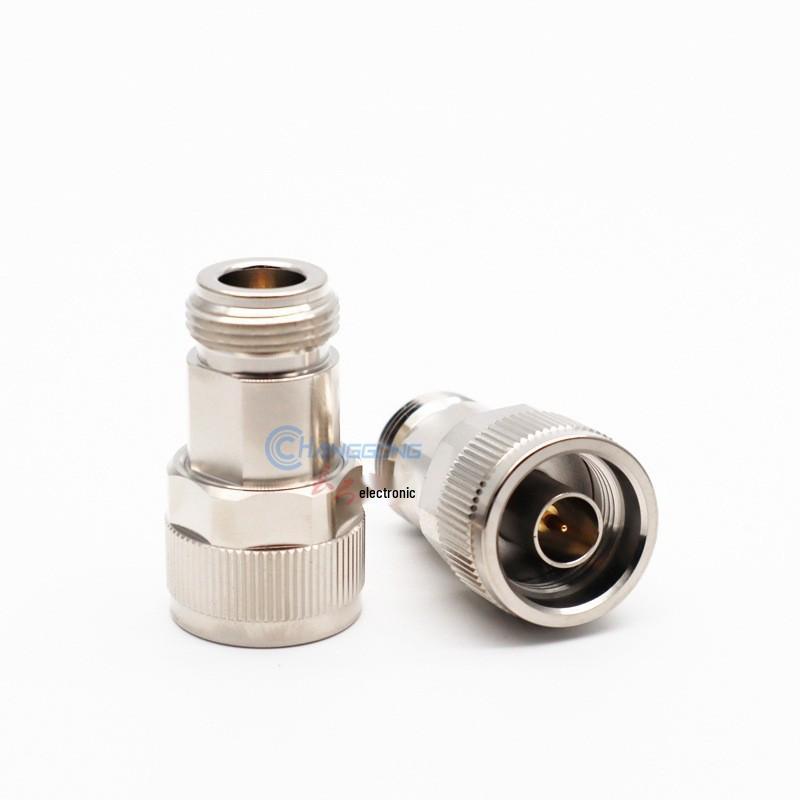 18GHz Network Analyzer Test Head, N Male to N Female, Stainless Steel Adapter, Test Grade, N-KY, Straight Through.