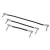 6.35 Guitar Patch Cable Wire Right Angle Effect Instrument 15/20/30Cm Pedal
