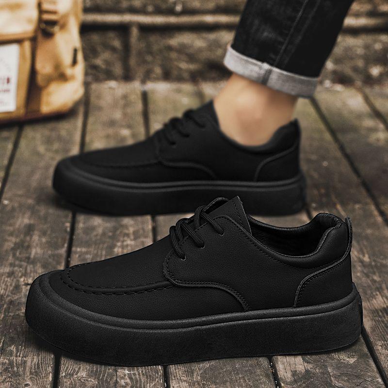 Breathable Soft Platform Man Casual Shoe in Promotion 2025 Trend Social Adults New Low Price High Quality Leather Shoes for Men