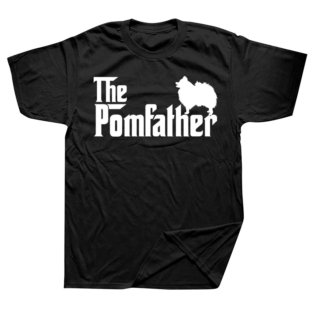 

Pomeranian Father Dad The Pom Father Dog Lover T Shirts Streetwear Short Sleeve Birthday Gifts Summer T-shirt Mens Clothing -... S разноцветный