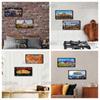 [MyPlate]Vintage America State USA City Licenses Plate Metal Sign Tin Sign Poster Plaque Decor Bar Pub Club Home Wall Decoration