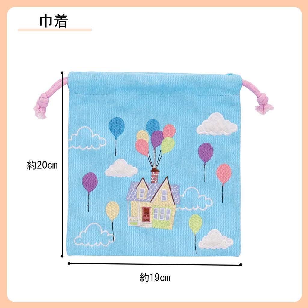 Marushin Drawstring Bag, Up, Purple Grape, Disney Pixar, 0 2335063400