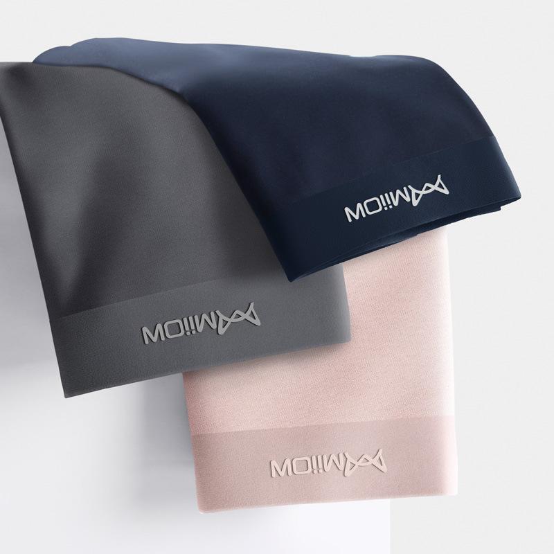 3 buc Lenjerie intimă fără cusături pentru bărbați Lenjerie intimă cu patru colțuri de culoare uni pentru bărbați Lenjerie intimă cu colț plat Toamnă și iarnă Lenjerie intimă respirabilă Boxer Brief