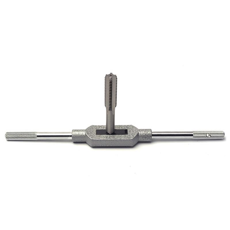 Eight-Piece Hand Threading Tap and Wrench Set, 3-12mm Range