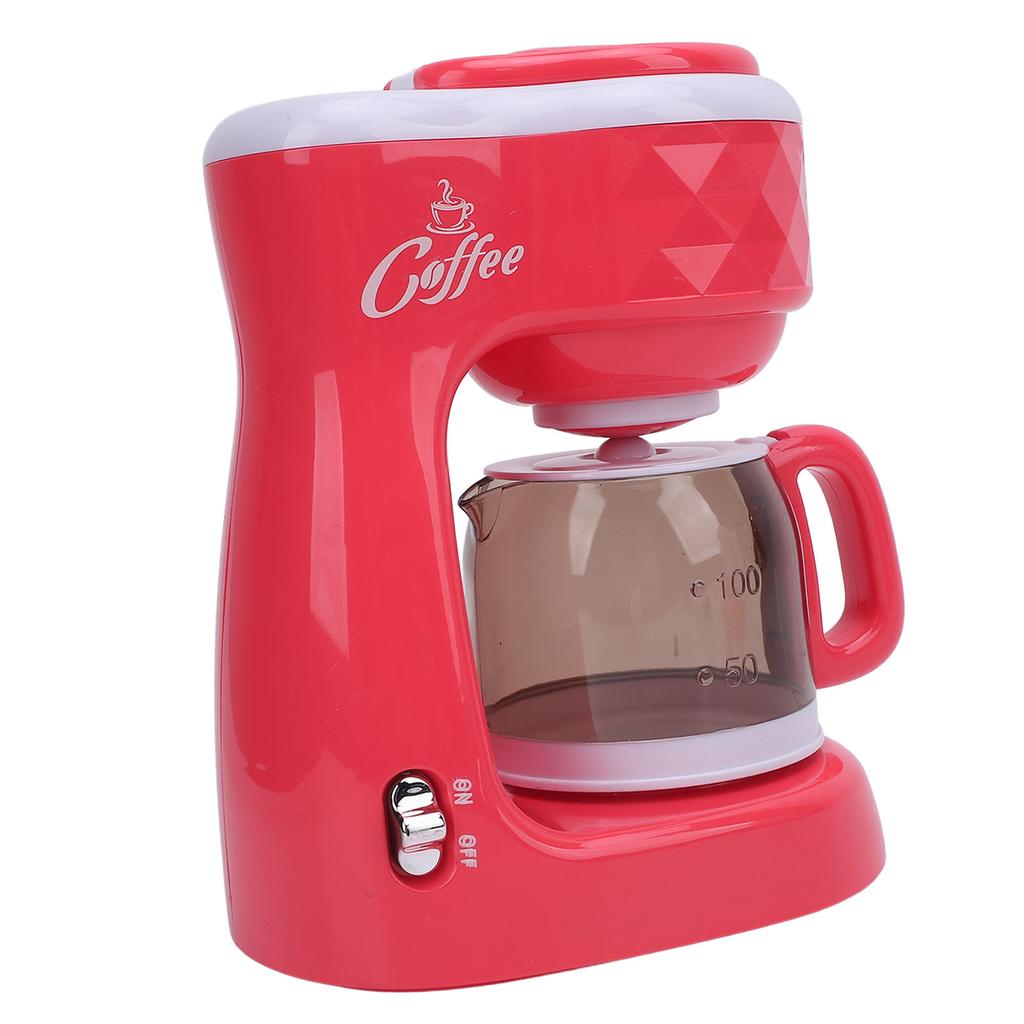 Coffee Maker Machine Toy Realistic Pretend Role Playing Coffee Maker Playset Kids Play Kitchen Toys