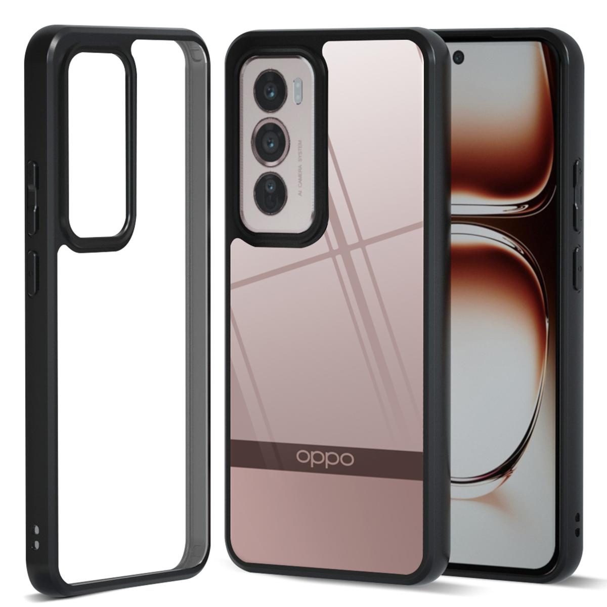 IBMRS For Oppo Reno12 Pro 5G (Global) Case Soft TPU Hard PC Tough Armor Shockproof Phone Cover B