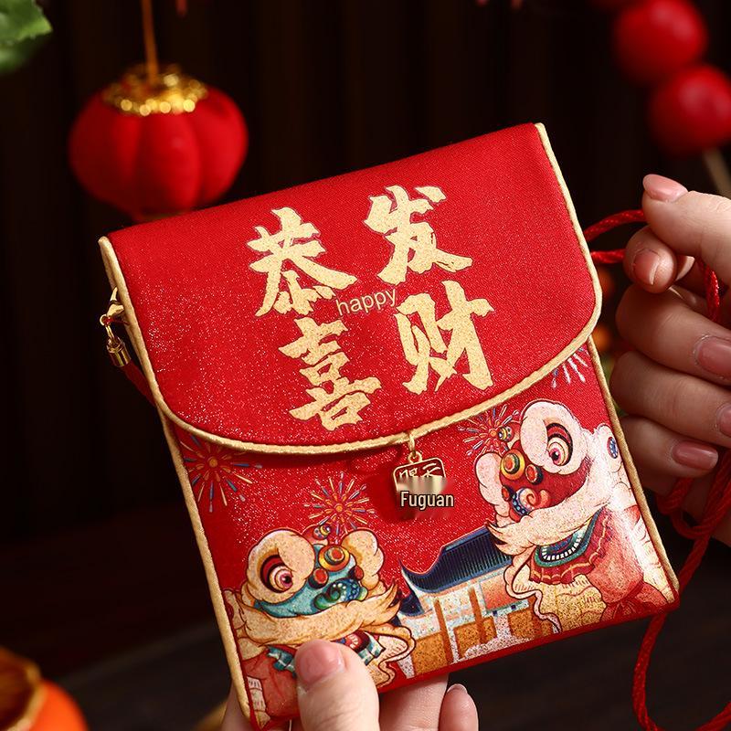 2026 Year of the Horse Red Envelope New Year's Wallet for Children's First Birthday & Full Moon Celebrations