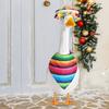Mexican Goose Outfit Set for Lawn Goose Statue Mexican Sombrero And