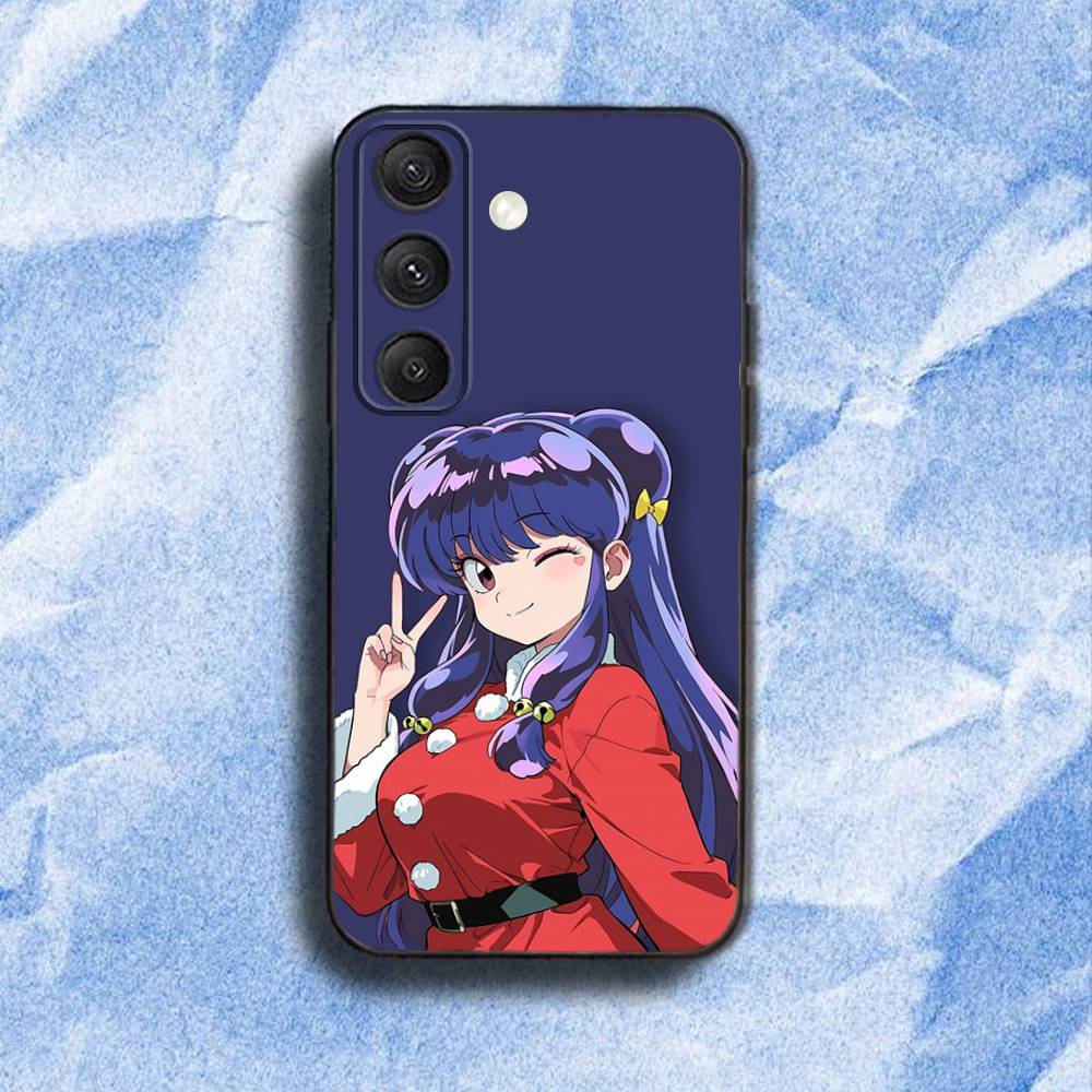 COOL Ranma 1 2 Phone Case For Samsung S 25,24,23,22,30,21,10,9,Ultra,Plus,Lite,FE,4,5G Black Soft Case