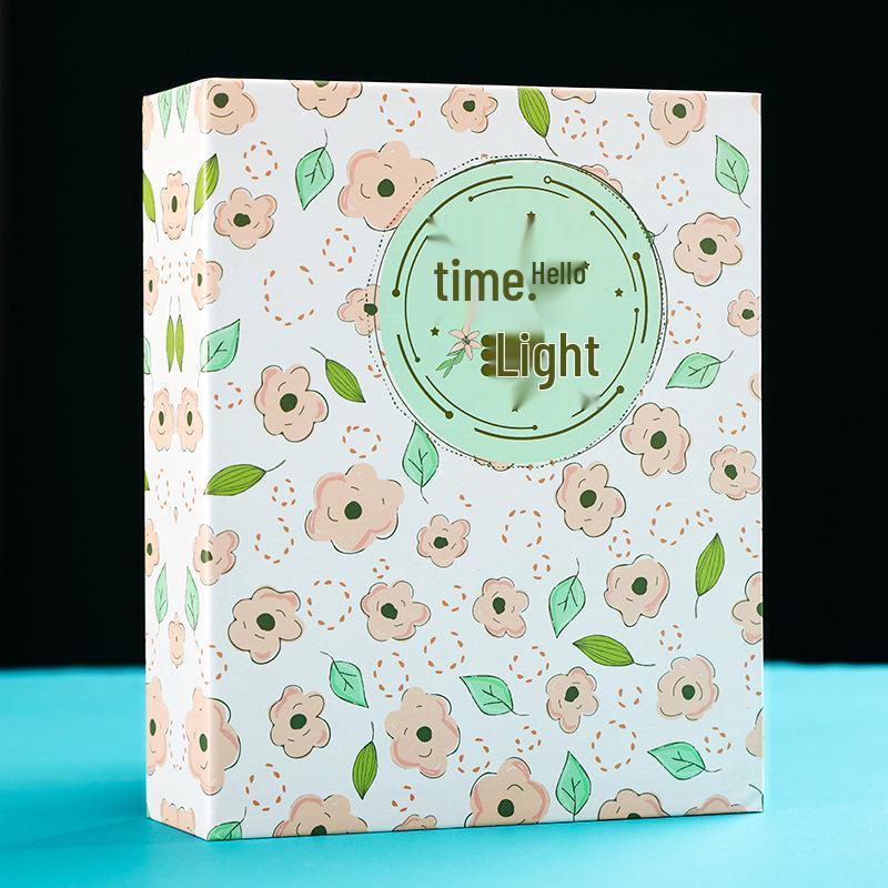 Large Capacity Insert-Type Photo Album for 5, 6, & 7-Inch Photos - Cute Family & Baby Picture Storage Book