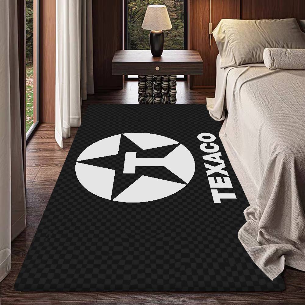Vintage Texaco Sign Entrance Door Mat Washable Non-Slip Living Room Sofa Chairs Area Mat Kitchen Welcome Doormat
