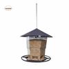 Folding Hanging Bird Feeder Bite Resistant Large Capacity Wild Bird Feeders Waterproof Bird Feeding Station Outdoor Decoration