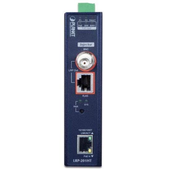 Single Port Ultra PoE Long Reach Kit []PLANET LRP-201-KIT 10/100/1000T Coax/UTP (LRP-201ET + LRP-201HT)