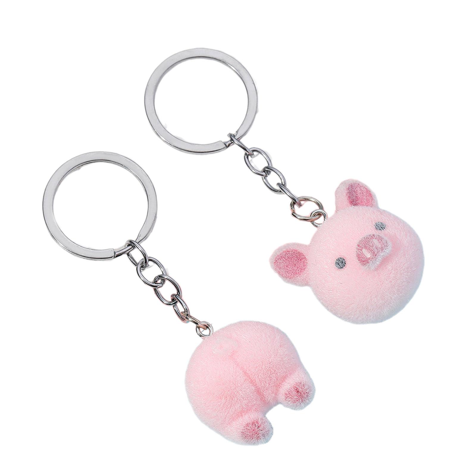 

Брелок со свиньями, подвеска, милое украшение для ключей, брелок со свиньями, украшения, держатель для ключей в виде животных, подходит для ключей от автомобиля и ювелирных изделий