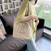 Women's bag corduroy new shoulder bag fashionable sweet handbag bucket bag