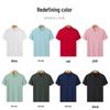 Teluoman Unisex Ice Ion Seamless Short Sleeve Polo Shirt