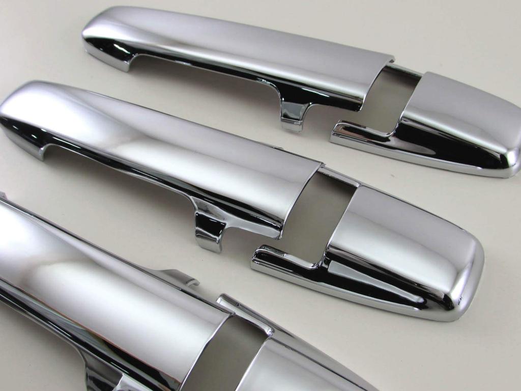 BRIGHTZ Spacia MK53S Chrome Door Handle Cover Knob MK53 MK K53 53 Spacia Spacia 29854 [SPA-NOBU-FS-A2B2]