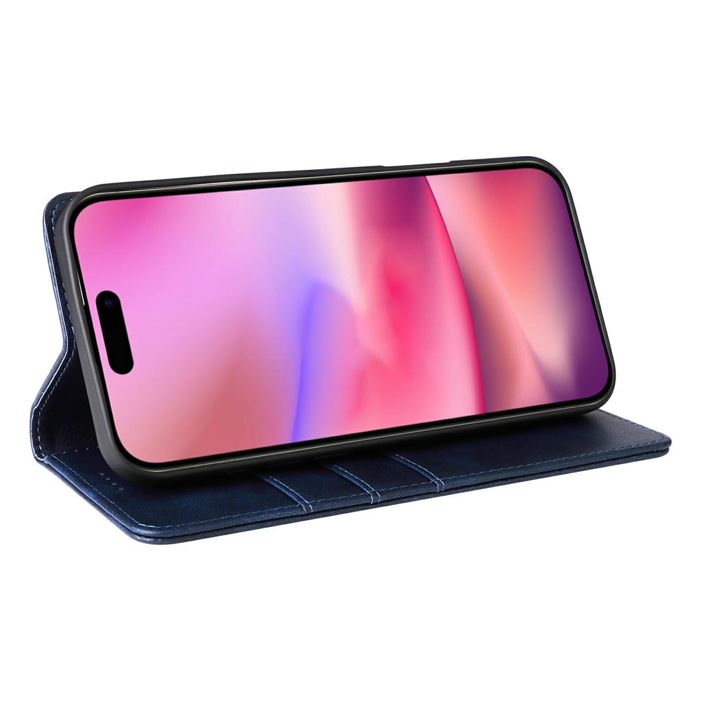 Etui na iPhone 17 z blokadą RFID, skórzane PU, portfel na telefon