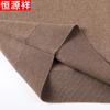 Hengyuanxiang Herren Pullover mit Rundhalsausschnitt, Kurzarm, Wollmischung