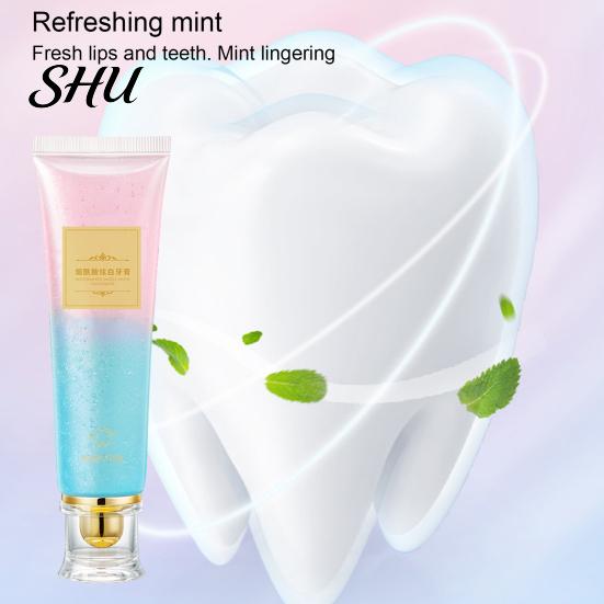 Safe Teeth Brightening Paste 1/2Pcs 100G Whitening Nicotinamide Toothpaste Men Women Bad Moisturizing Breath Stain Removal Gums Care Deep Cleaning