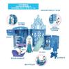 Mattel Anna and the Snow Queen (Disney Frozen) Elsa's Ice Palace (Stacking Castle Series! Mini Doll) Dress-Up Doll & Playhouse Playset with