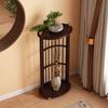 Suport de podea pentru plante stil chinezesc - Raft de perete pentru expunerea plantelor în ghiveci - Suport decorativ elegant pentru casă