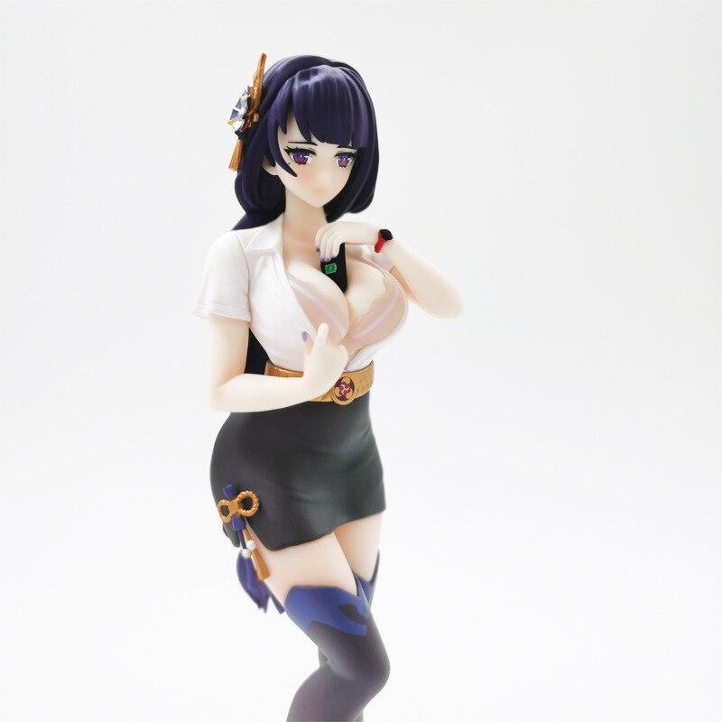 Anime Genshin Impact General Thunderbolt Action Figure Collection Model Toy Gifts