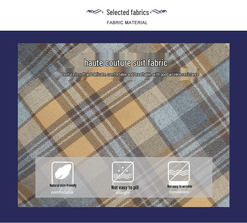 Children's British Academy Style Plaid School Uniform Set - Spring & Autumn