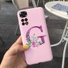 For Xiaomi Redmi Note 11 4G Case Note 11S Cute Couple Letters Soft Slim Fundas Cover For Xiaomi Redmi Note 11 Pro Note11 S Cases