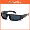 Steampunk Sunglasses Y2k Female Pc Frame Mirror Sports Glasses Uv400 For Fashion And Travel