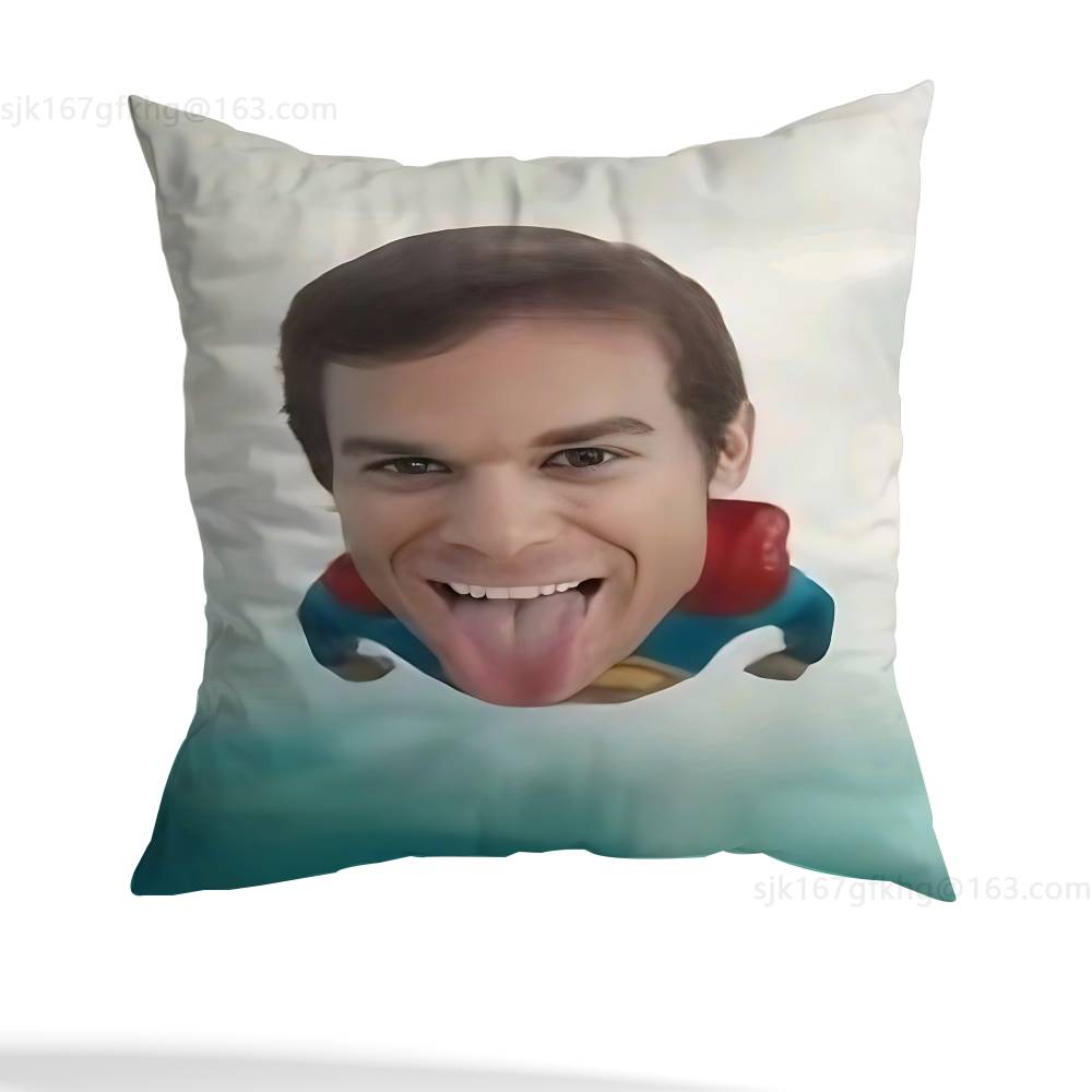 D-Dexter Pillow Case Sofa Living Room Bedroom Headboard Backrest Cushion Square Cushion Nap Time