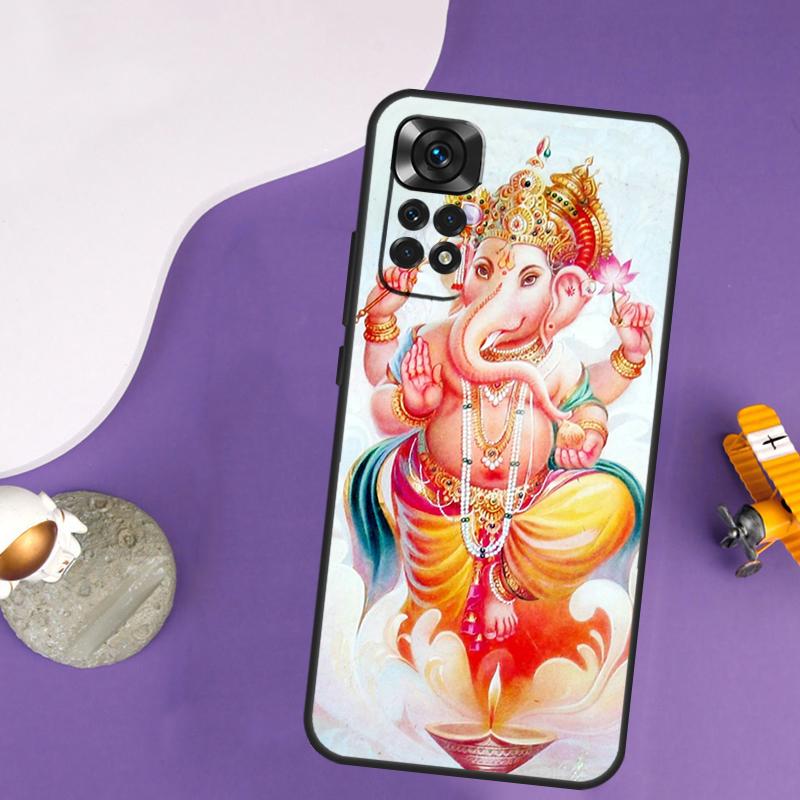 

Ganesh Elephant God Case For Xiaomi Redmi Note 14 13 Pro 12 9 10 11 Pro 10S 11S 12S Redmi 14C 13C 10C 12C Cover Redmi Note 10S