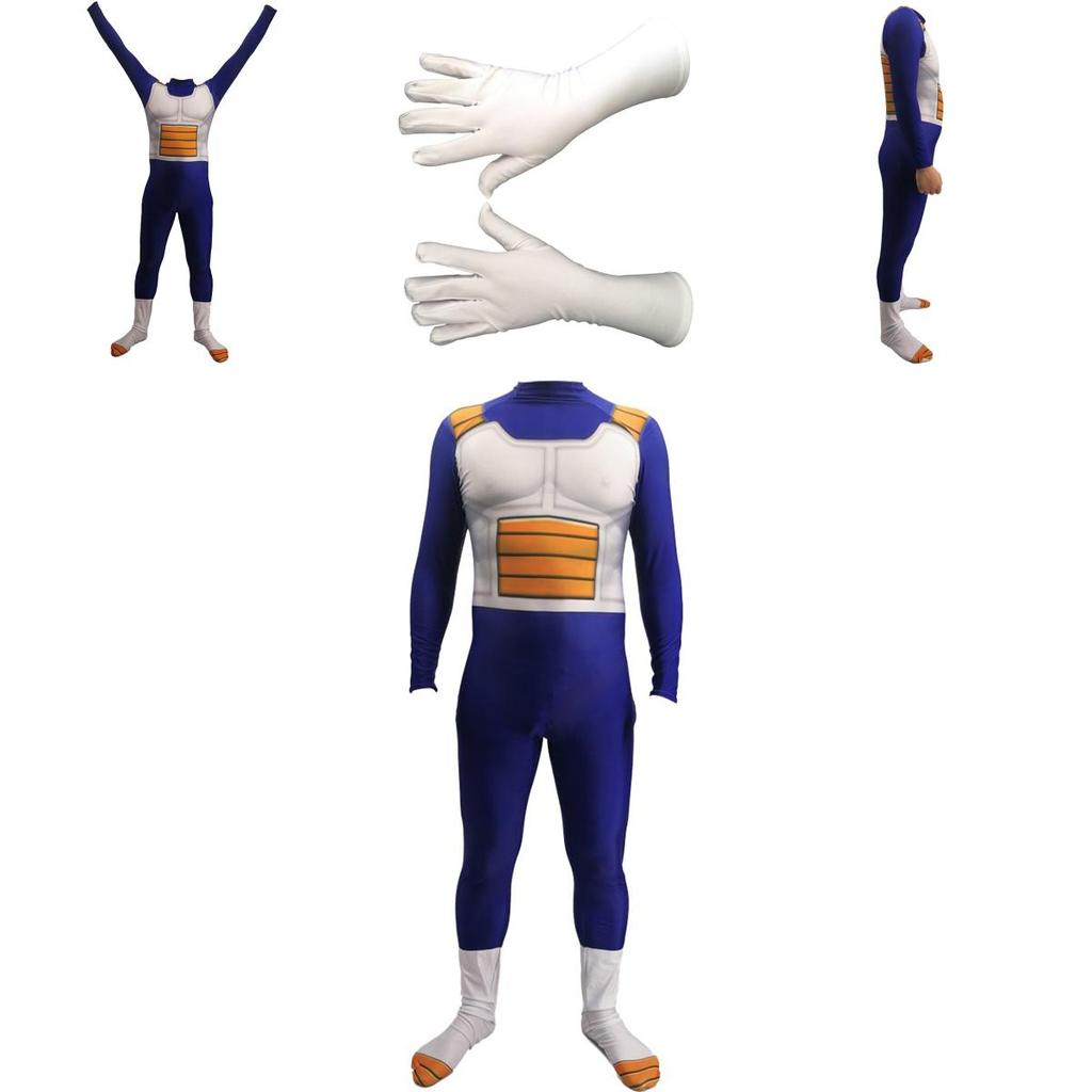 Stilvoller Anime Dragon Ball Z Vegeta Jumpsuit Cosplay Kostüm Für Alle Altersgruppen