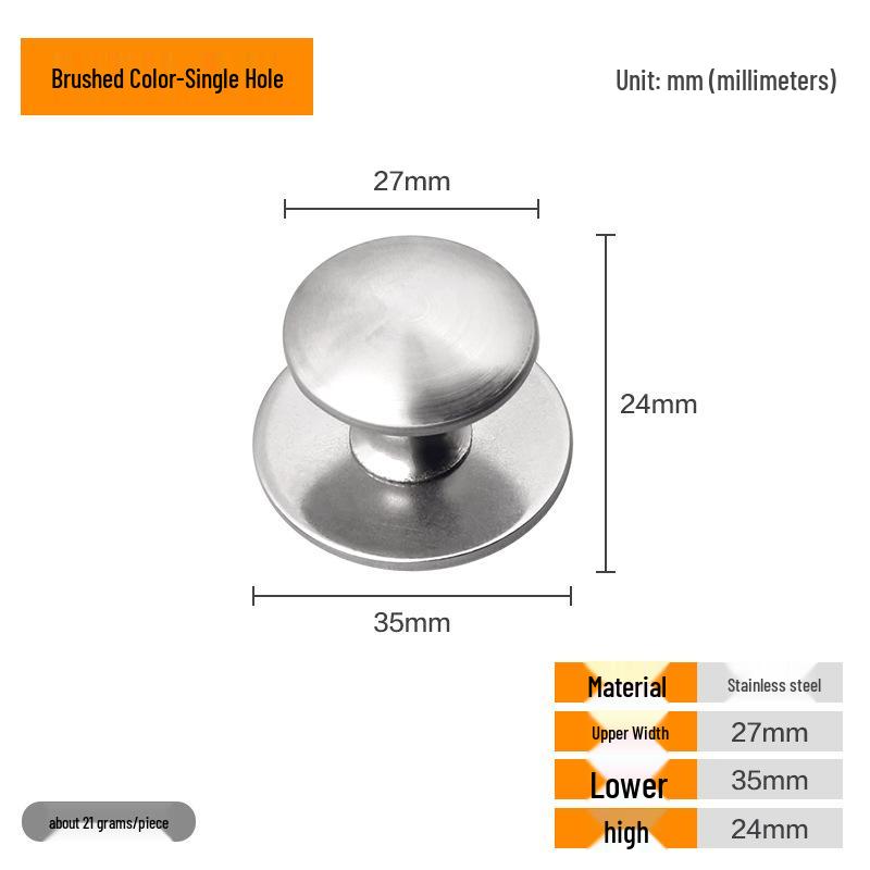 Stainless Steel Self-Adhesive Handle for Drawers, Doors, Wardrobes, and Cabinets