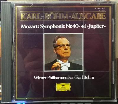 CD WOLFGANG AMADEUS MOZART - WIENER PH - Symfonie č.. 40? Č.. 41 ?Jupiter F35G21019 Polydor K.K., D Japonsko Klasický Použitý