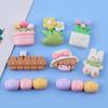 Cute Garden Cartoon Resin Hair Clips DIY Accessories