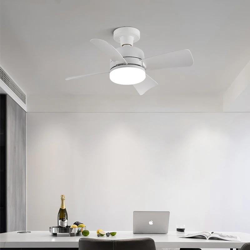 Smart 3-in-1 Ceiling Fan Light E27 with Remote Control LED 20W for Dimming Suitable for Living Room Study Household Use 85-265V