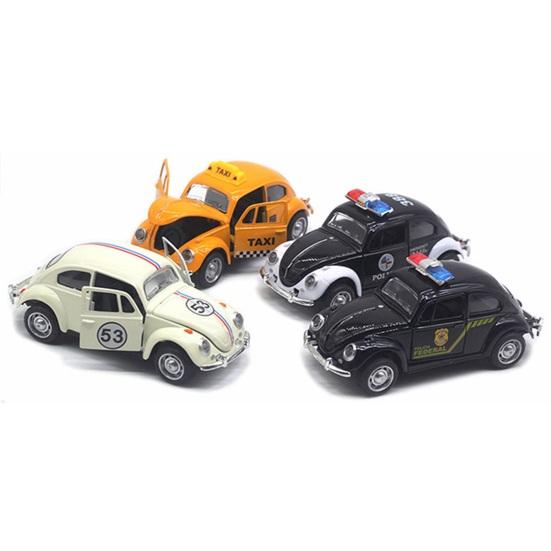 Miniatyr Simulering Bak Bilmodell Diecast Legering Trekk Taxi Leke med Åpningsdør 0,06388888888888889 Skala Retro Bil