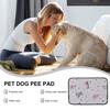 Washable Potty Pads For Dogs Absorbent Sheet Protector Reusable Dog Pee Pad For Bunny Puppy Elderly Kitten Cat Medium Large