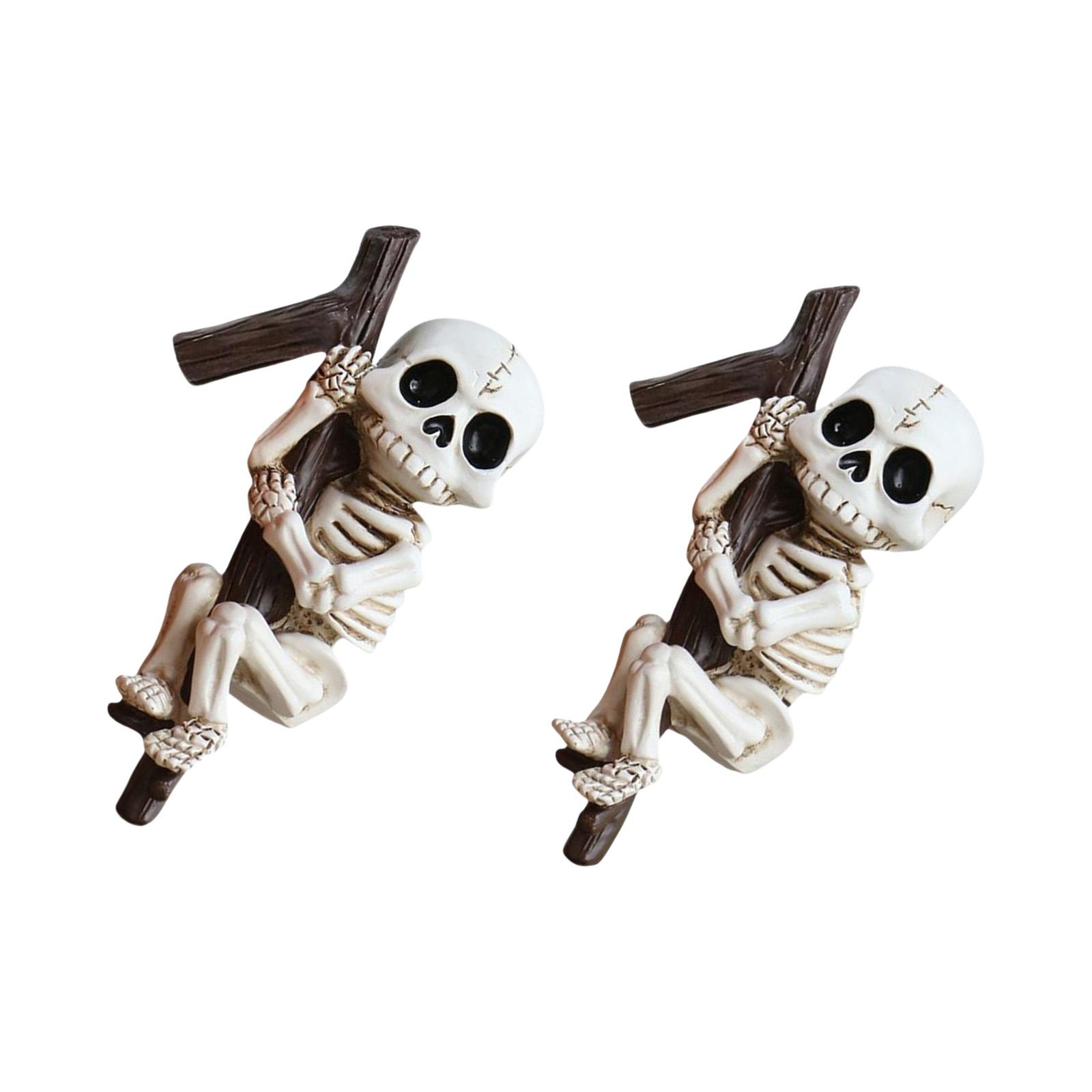 

Halloween Skull Planter Hanger Resin Garden Decor For Spooky Indoor Outdoor Plant Display